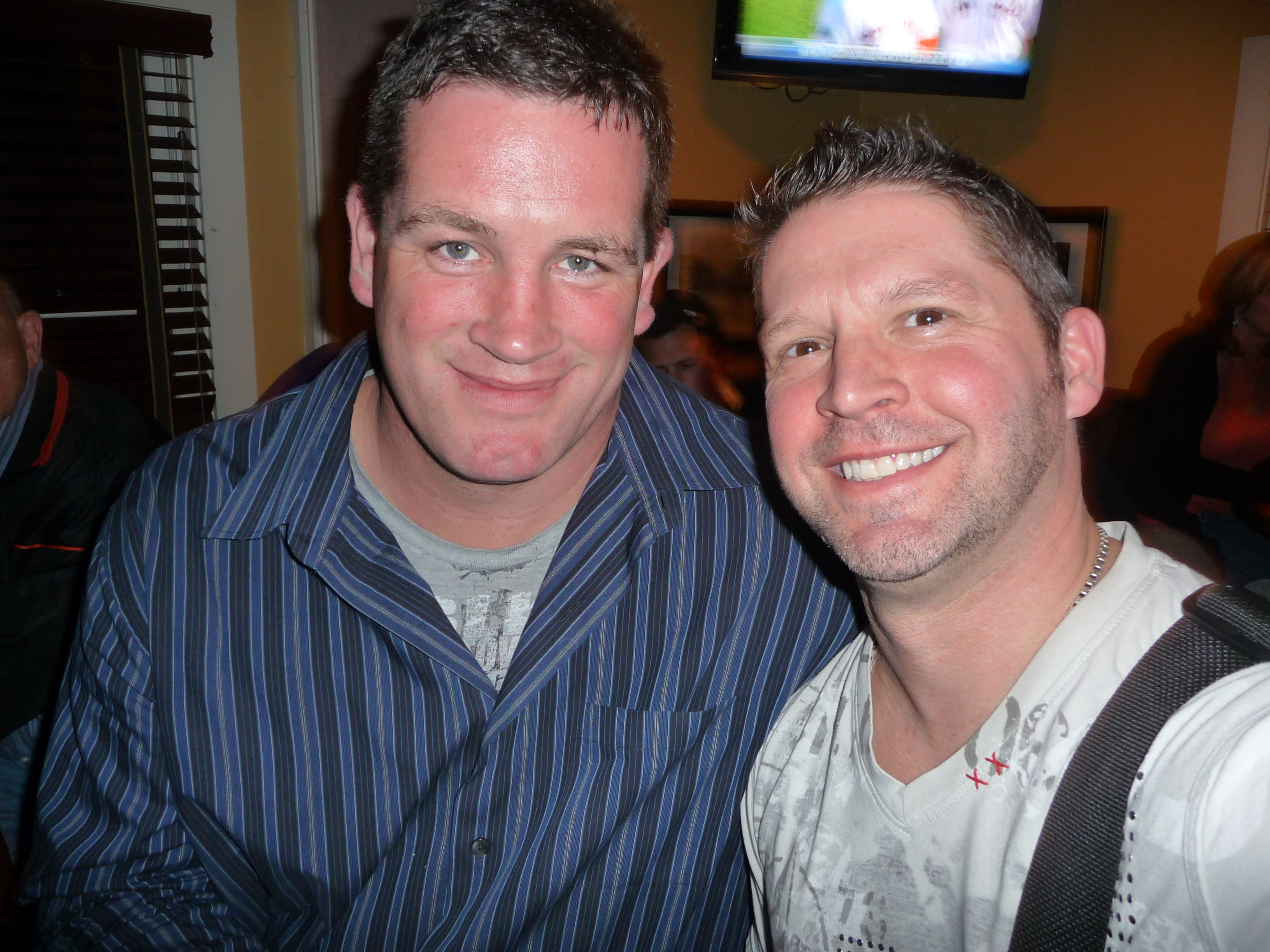 Boxer Kevin mcBride & Chad (he knocked out Tyson!!)
